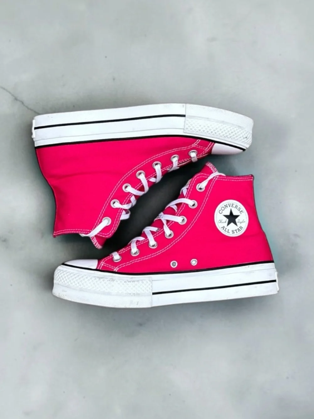 Converse Chuck Taylor All Star Lift Platform High Cerise Pink Women’s 8.5